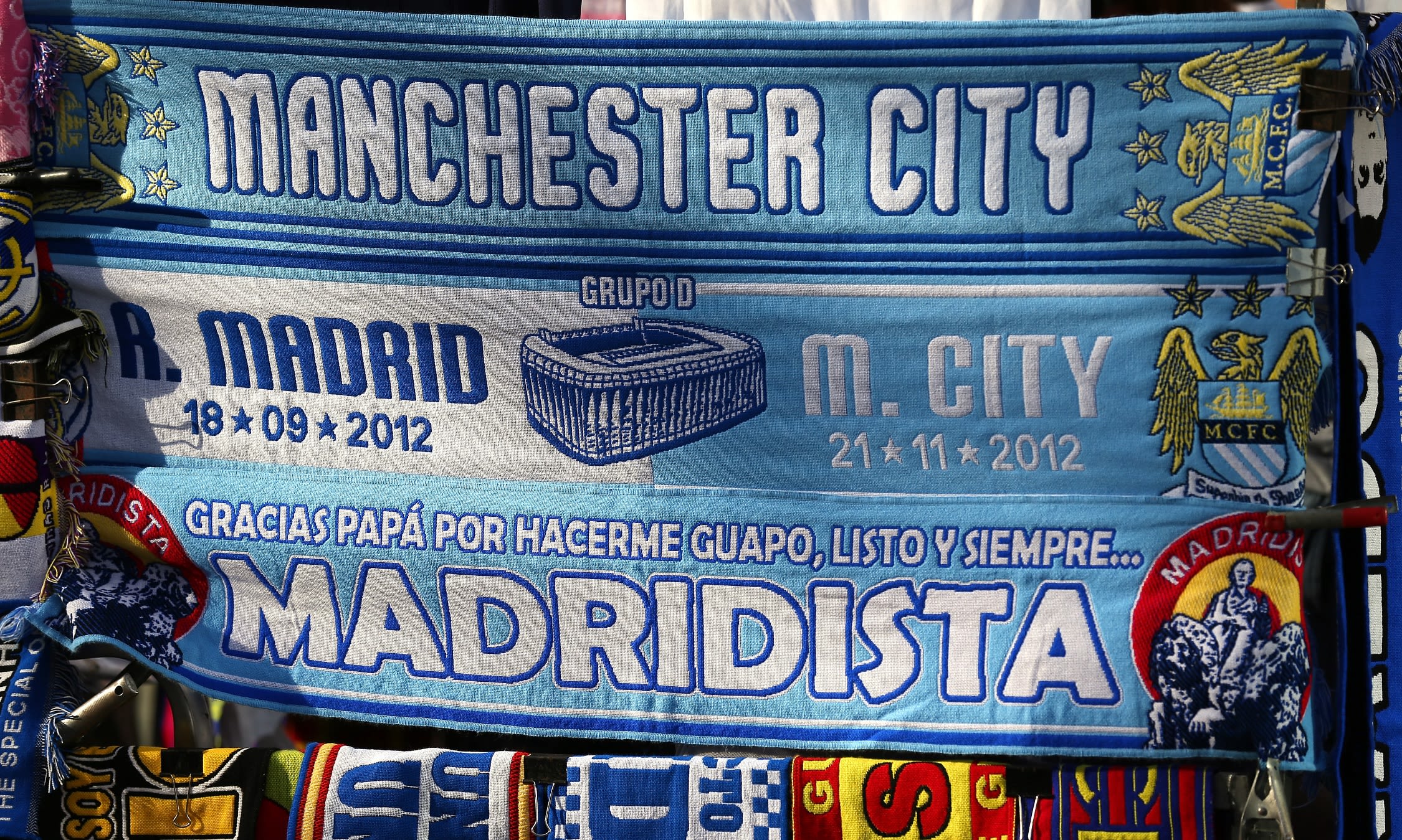 Manchester City v Real Madrid Programme