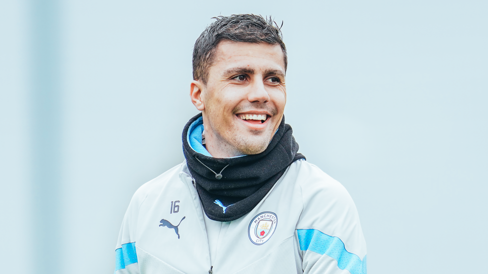 READY TO RODRI-GO : Our Spanish midfielder will be crucial against Liverpool on Saturday