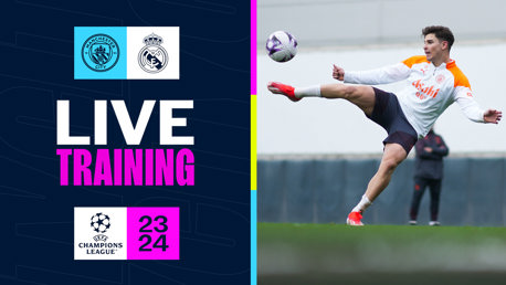 Open Training: City v Real Madrid