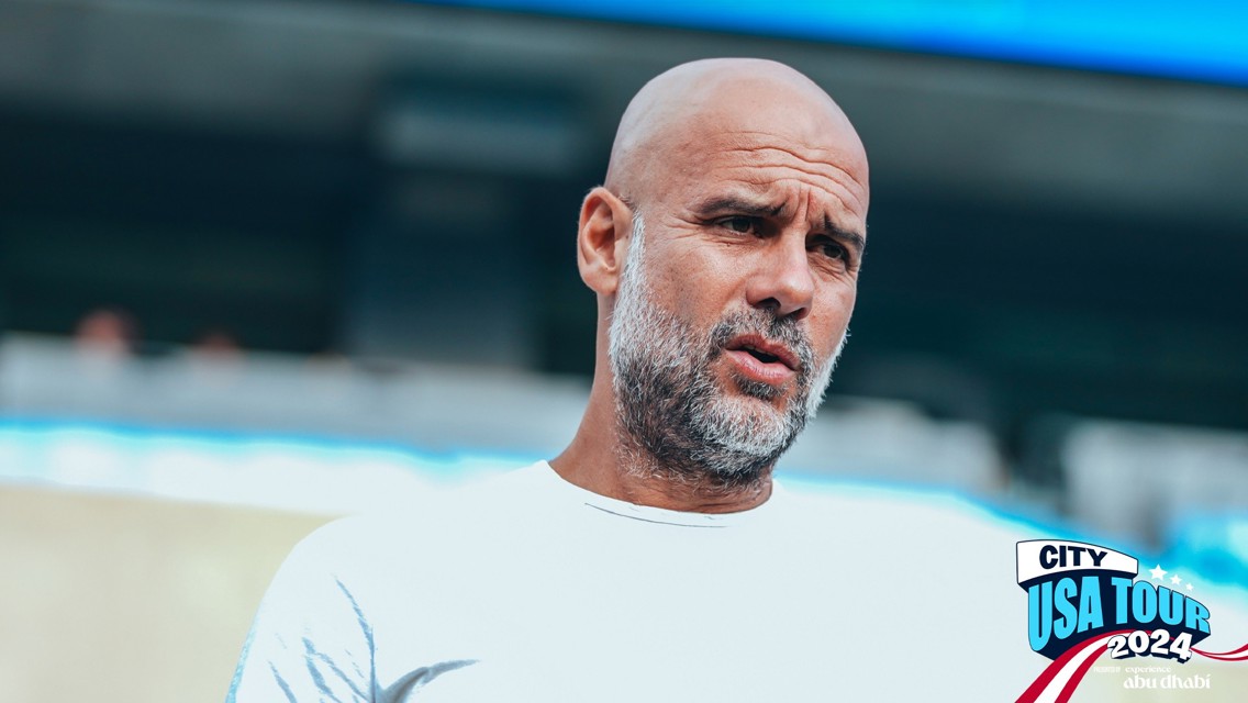 Guardiola happy with North Carolina leg of US Tour