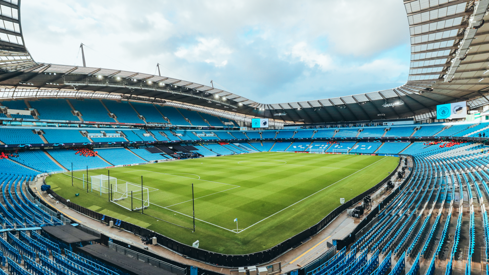 HOME : Back at the Etihad in the Champions League to host FC Copenhagen.