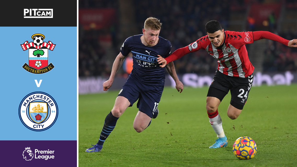 CITY+ Pitcam highlights: Southampton 1-1 City