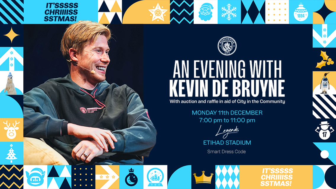 An Evening with Kevin De Bruyne for CITC