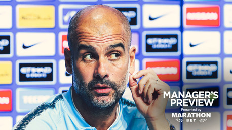 PREVIEW: Pep addresses the media ahead of City's game against Cardiff.