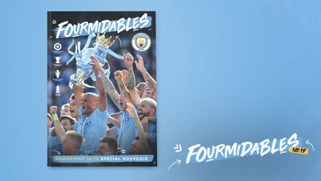 FOURMIDABLES: Champions magazine now on sale!