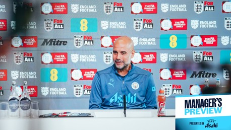 Pep provides squad update ahead of Community Shield