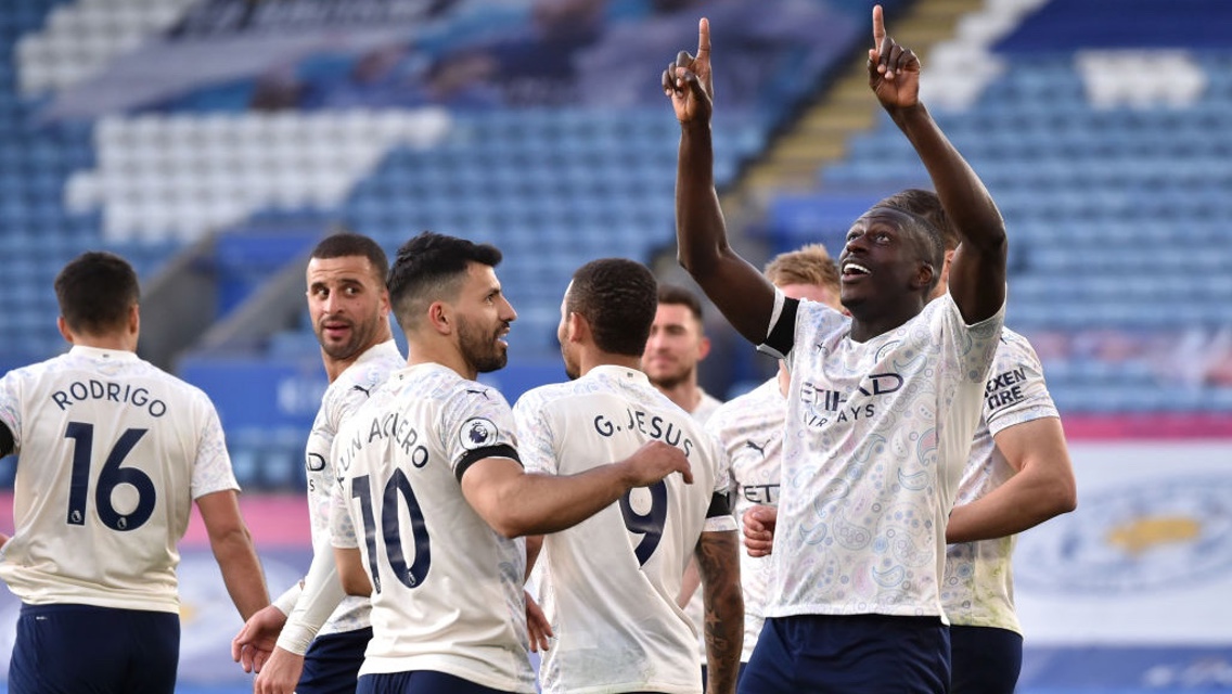 FLYING FULLBACK: The Frenchman clearly enjoyed that goal!