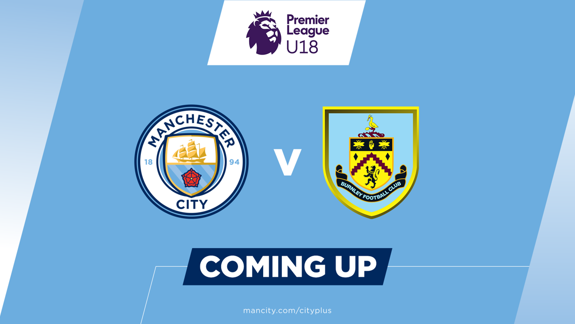 Watch Under-18s v Burnley live on CITY+