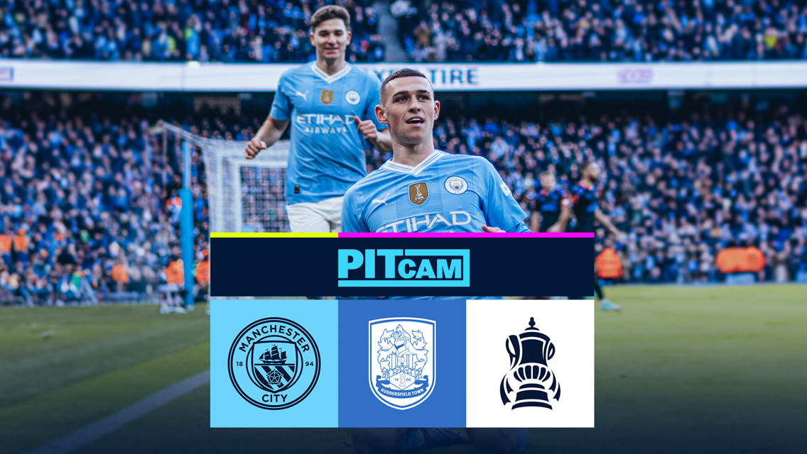 City 5-0 Huddersfield Town: Pitcam highlights