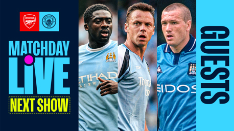 Arsenal v City: Toure, Dickov and Howey our Matchday Live guests