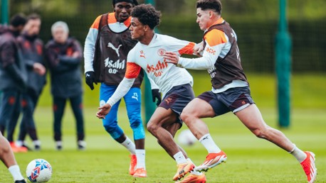 Training: FA Cup focus for City