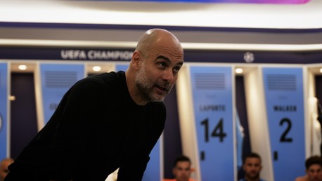 Watch: Guardiola’s half-time team talk at Champions League final