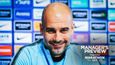 PREVIEW: Pep addresses the media...