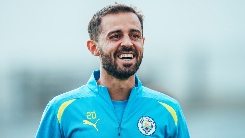 BEAMING SILVA : Bernardo is all smiles