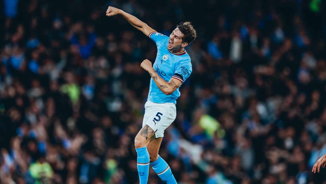 FIST PUMP: Stones enjoyed that one!