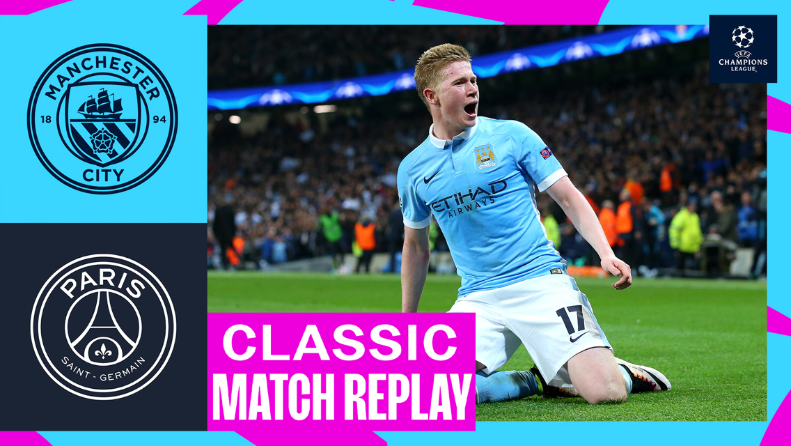 Full-match replay: City 1-0 PSG