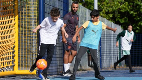 £1m raised to build community football spaces for City youth