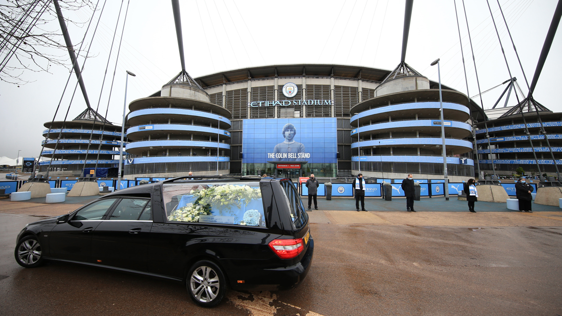 Remembering Colin Bell: Respects paid to City legend