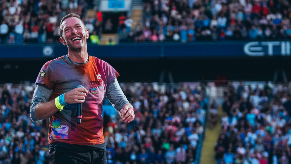 Gallery: Coldplay at the Etihad