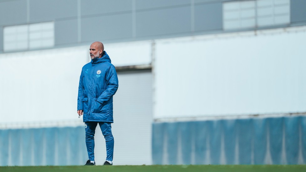 COACH TRIP : Pep Guardiola gets his squad ready for Newcastle