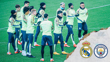 Real Madrid v City: Travelling Squad confirmed