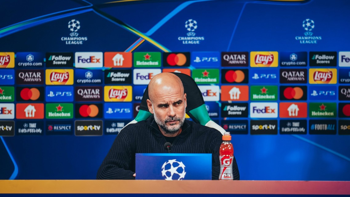 Pep delivers squad update ahead of Sporting clash