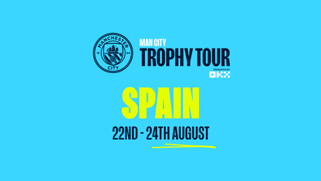 Trophy tour set for Spain ahead of Barcelona friendly