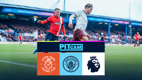 Luton 1-2 City: Pitcam highlights