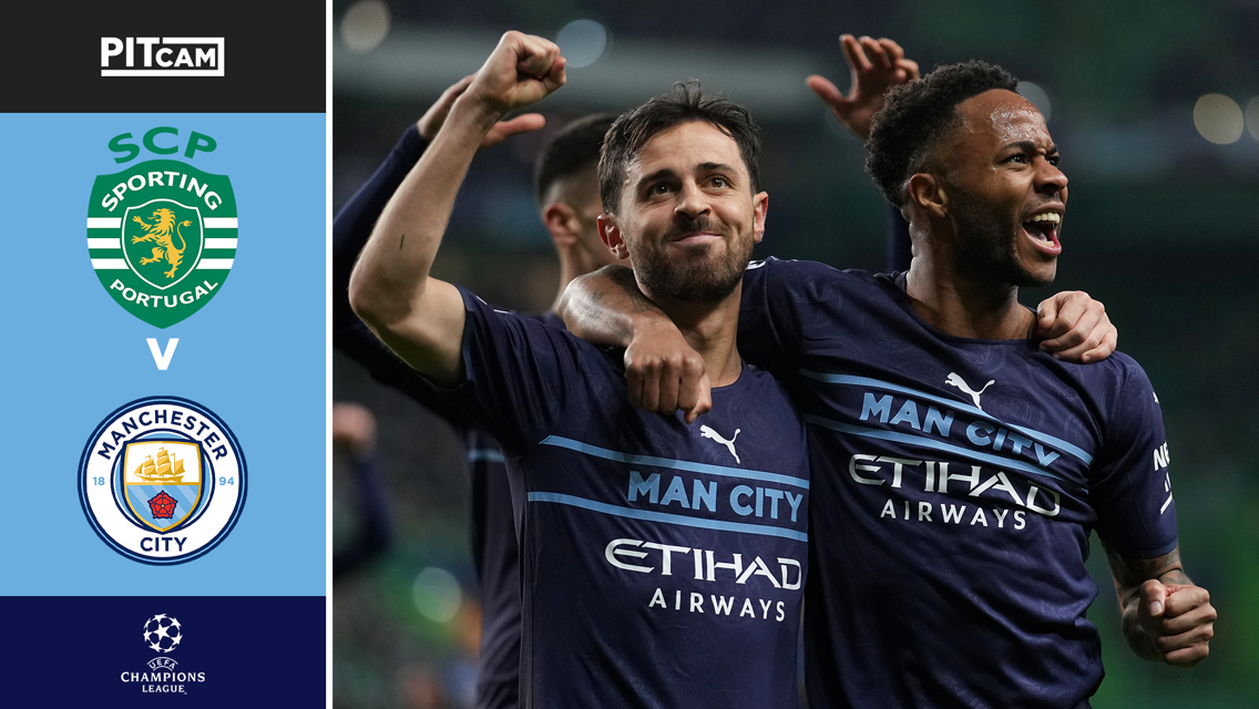 Sporting 0-5 City: CITY+ Pitcam highlights