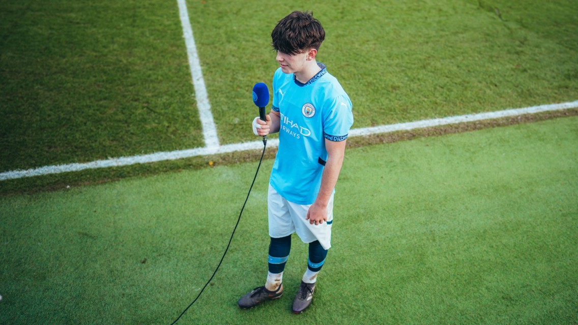 Miles ‘loving’ life in City’s Under-18s