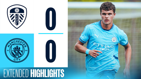 Extended highlights: Leeds Under-18s 0-0 City Under-18s