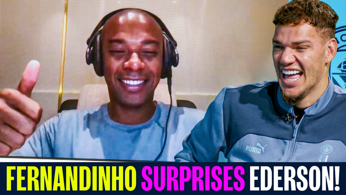 Fernandinho surprises Ederson!