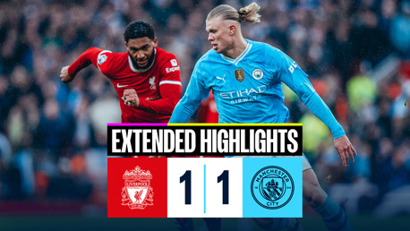 Extended highlights: Liverpool 1-1 City
