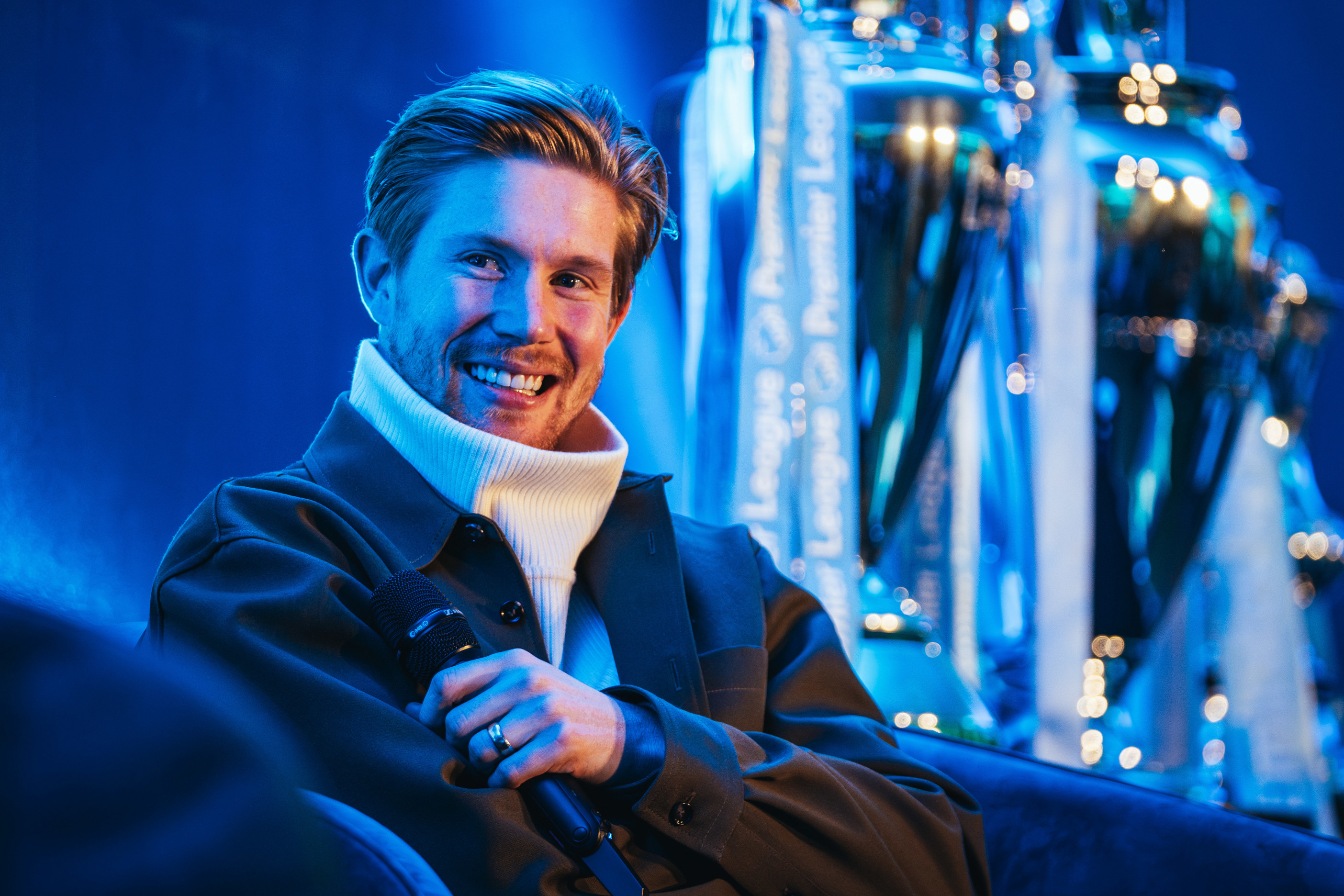 Kevin De Bruyne takes part in charity event to support festive campaign 