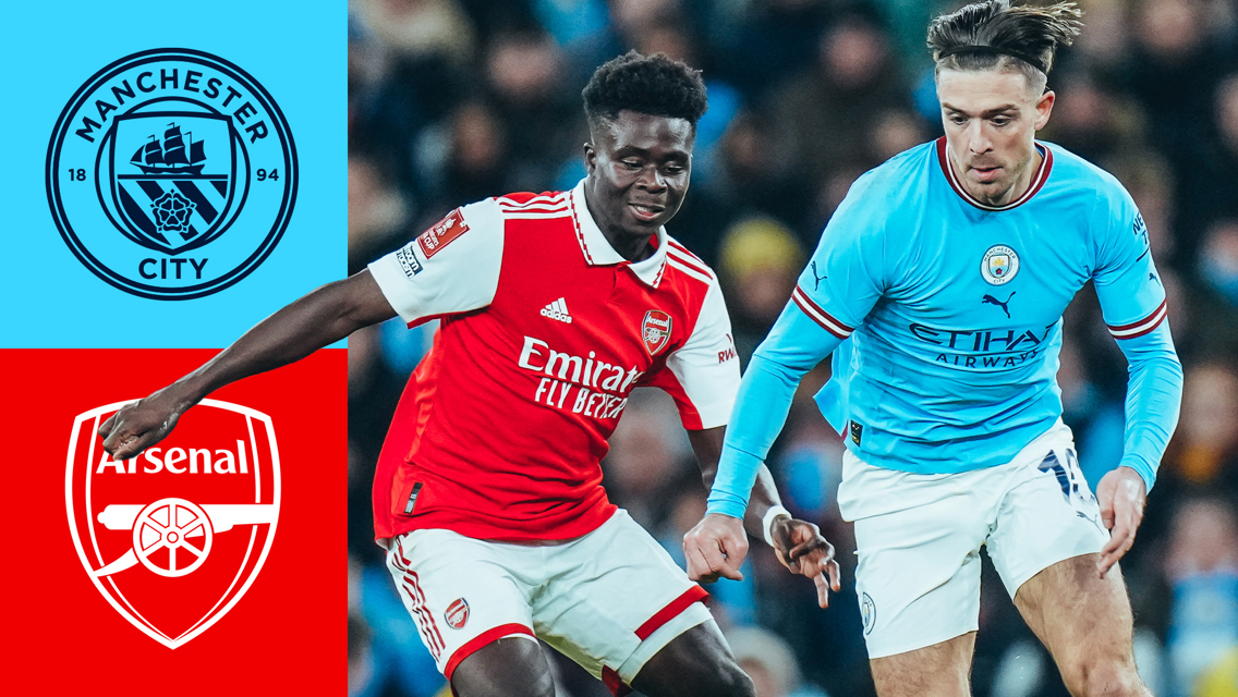 City v Arsenal: All to play for at the Etihad!