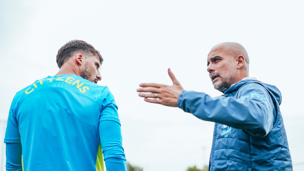 WORDS OF WISDOM : Pep Guardiola in conversation with Ruben Dias