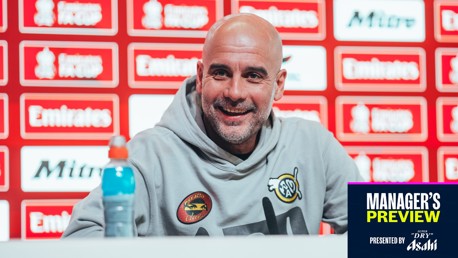 Guardiola: Everyone at City loves the FA Cup!