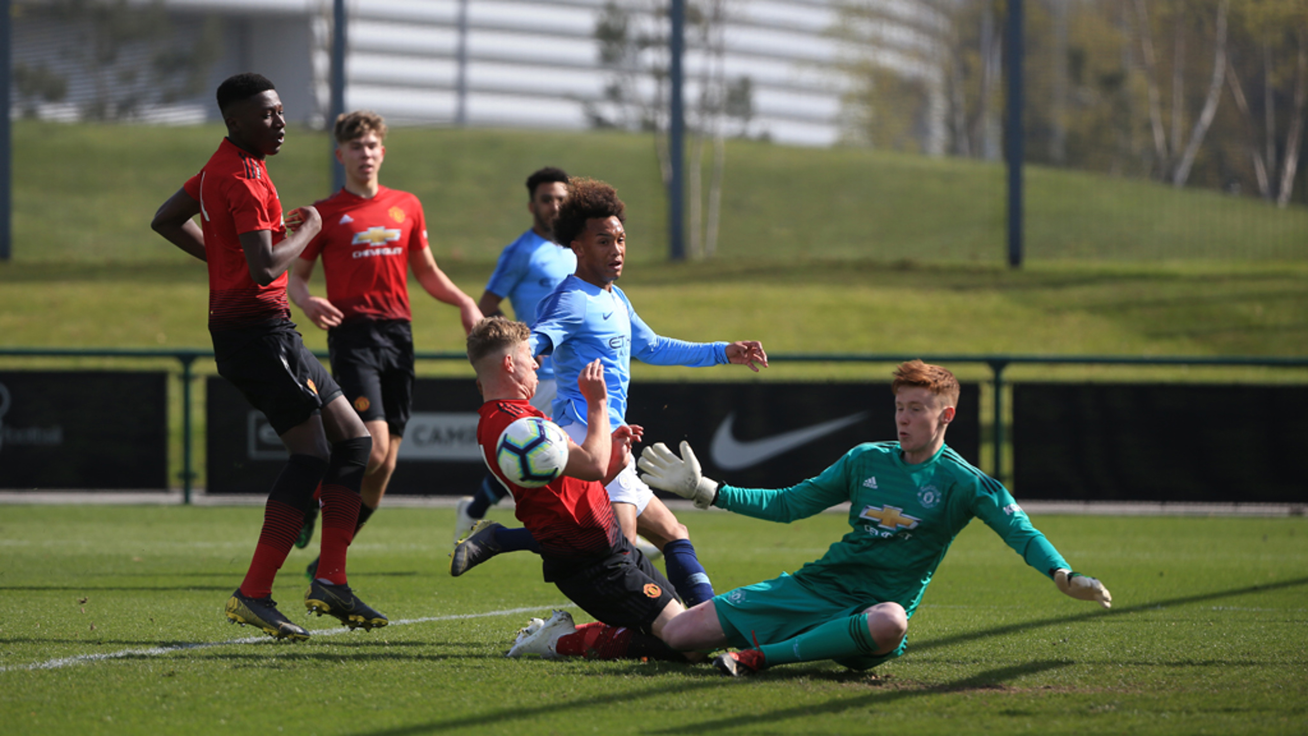 Honours Even On U18s Derby Day