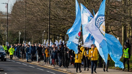 Popular Walk to the Match initiative continues for Aston Villa game