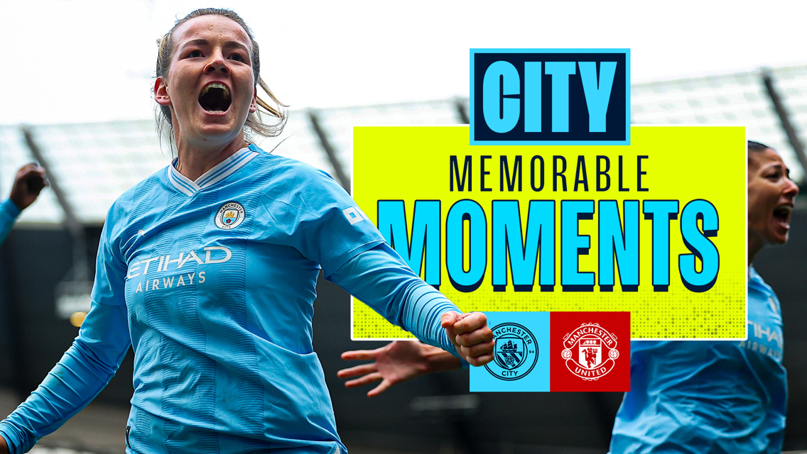 Watch: City memorable moments against Manchester United 