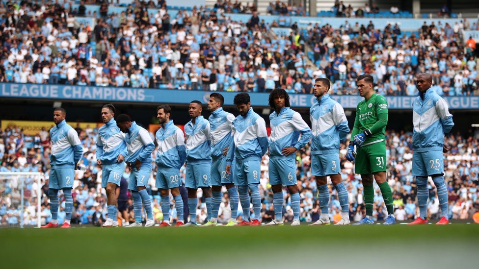 SQUAD GOALS : The starting XI poised to take on the Saints.