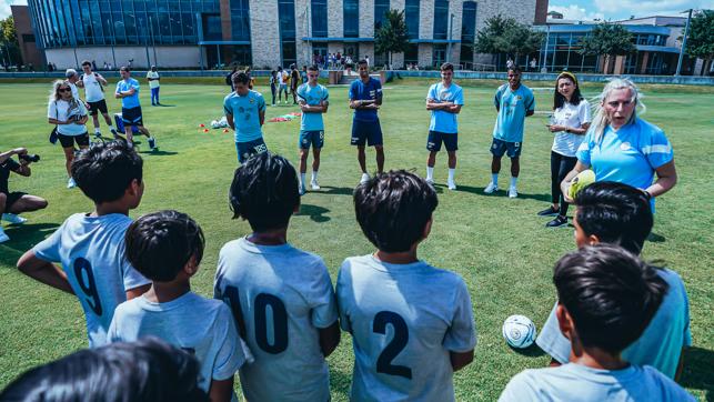 City and Club America deliver joint community football festival