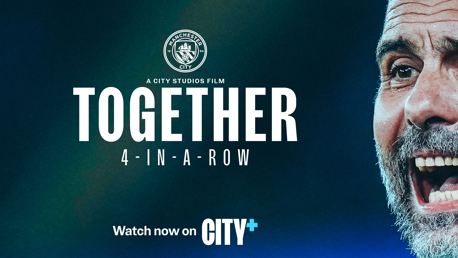 Pep reveals why City will never be complacent in Together documentary