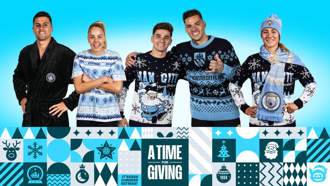 Fantastic start for City in the Community’s Christmas campaign