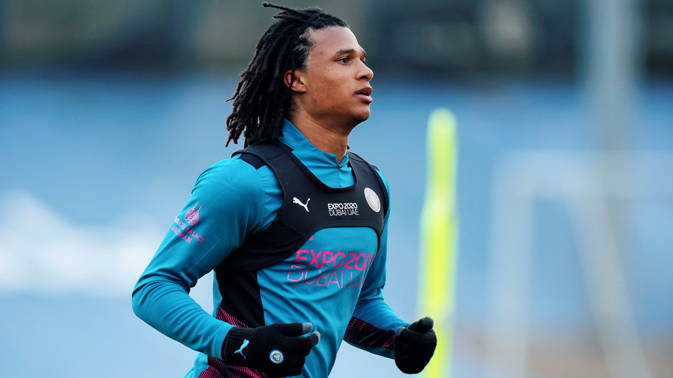 Nathan Ake takes a jog