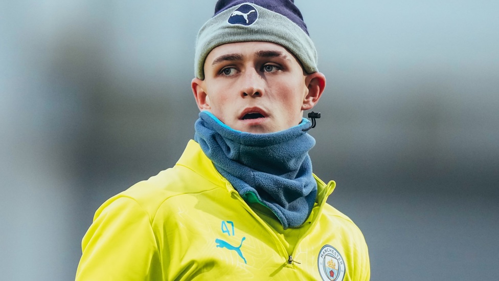 PHIL FODEN: Wrapped up and focused