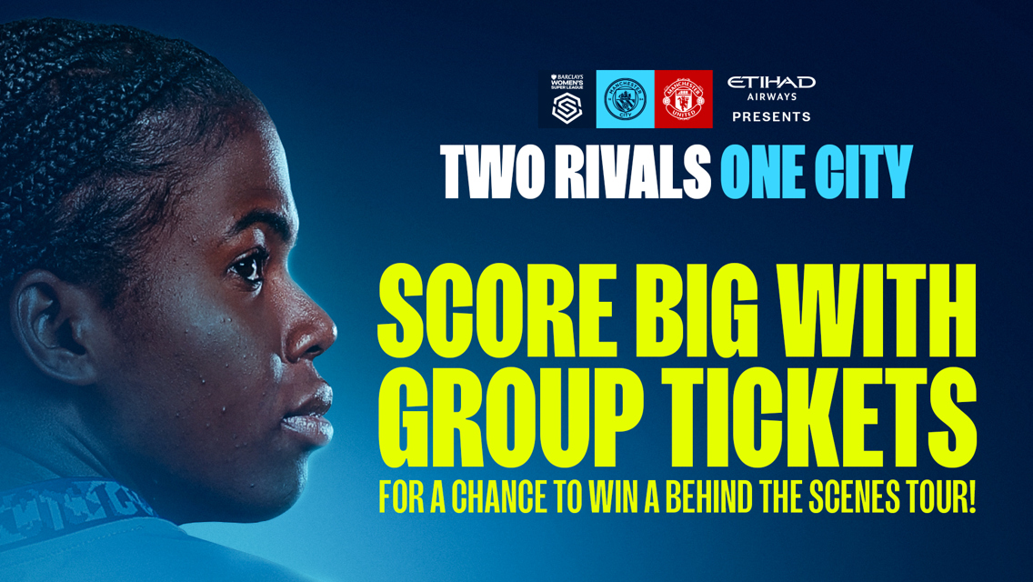 Enter our Manchester derby group booking competition!