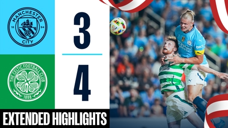 City 3-4 Celtic: Extended highlights