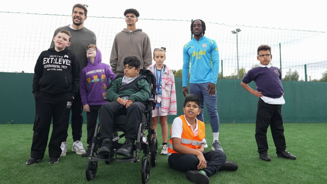 City stars surprise CITC participants at One City Disability tournament 