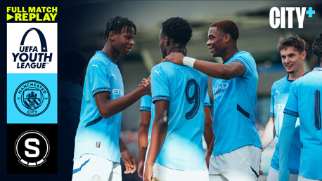 Full-match replay: City Under-19s v Sparta Prague 